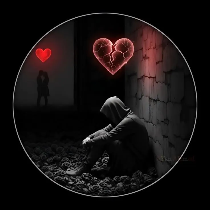 عکس پروفایل قلب شکسته خاص
