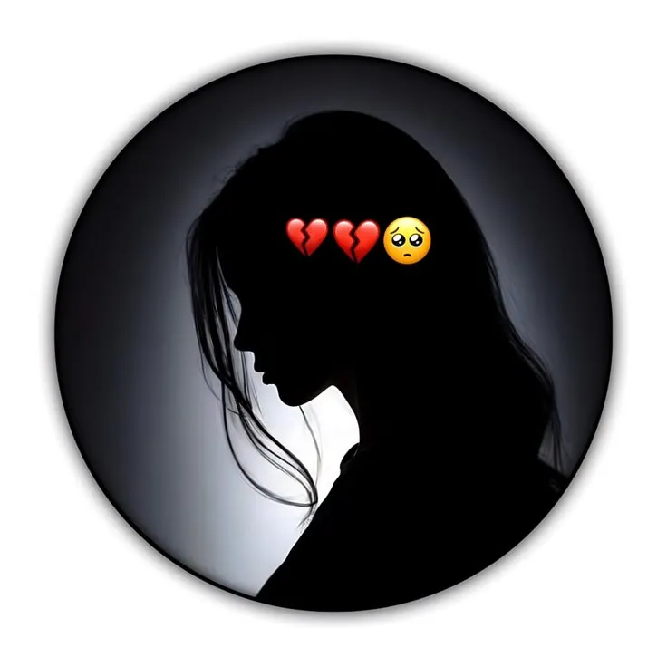 عکس پروفایل دل شکسته بعد از رفتن عشق
