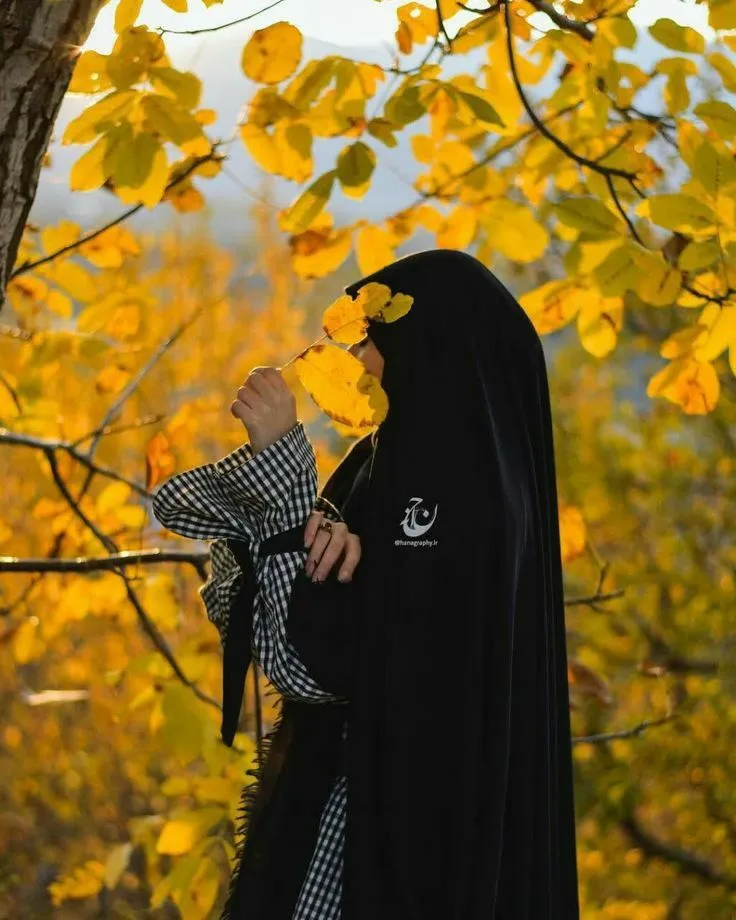 عکس پروفایل چادری بدون چهره