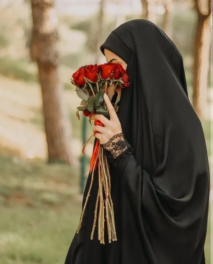 عکس پروفایل دختر با چادر ملی
