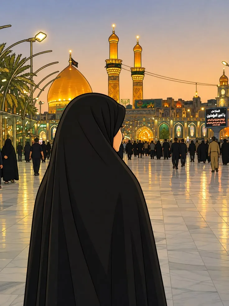 عکس پروفایل دختر چادری متین