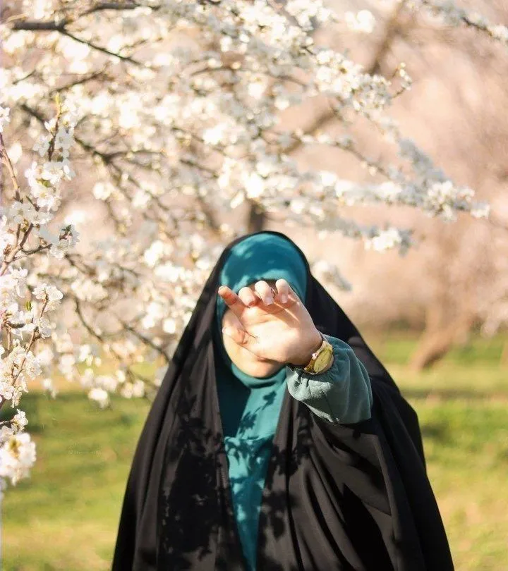 عکس پروفایل دختر محجبه بدون چهره