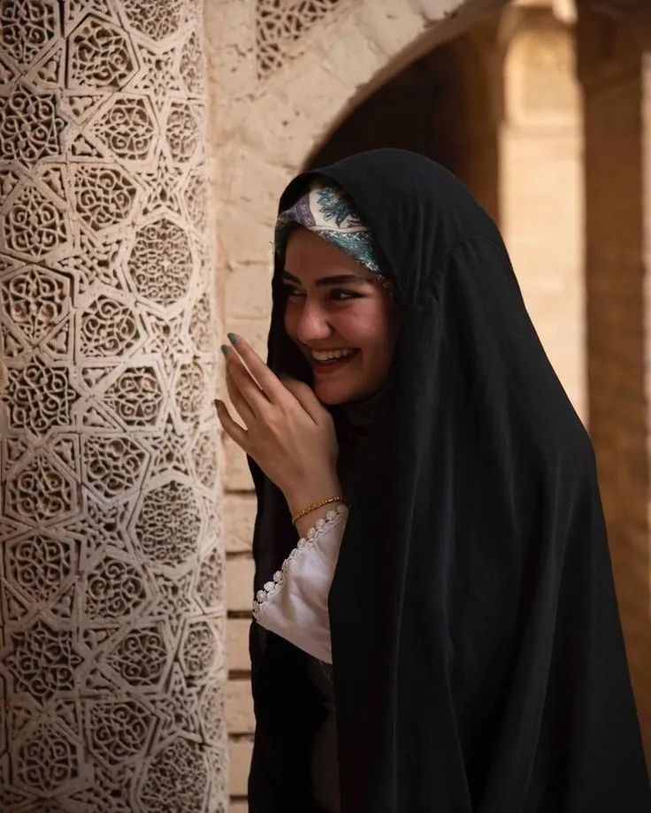 عکس پروفایل دختر چادری هنری