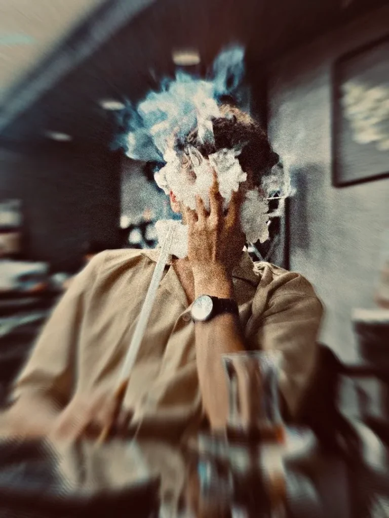 تصویر پروفایل پسرونه خفن با دود