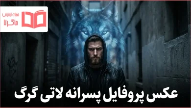 عکس پروفایل پسرانه لاتی گرگ