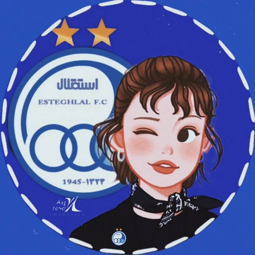 عکس پروفایل دختر با لباس فوتبال