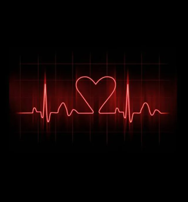 عکس پروفایل نوار قلب مرگ