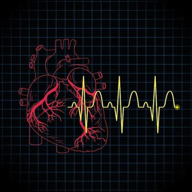 عکس پروفایل ضربان قلب تاریک