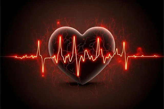 عکس پروفایل ضربان قلب مرده بدون نوشته