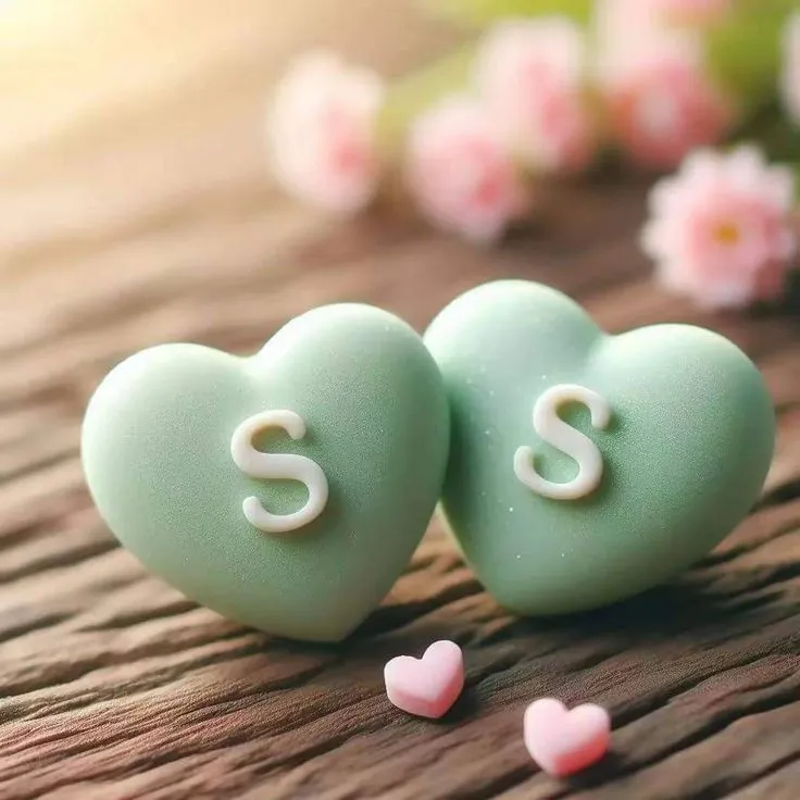 عکس نوشته دو حرف انگلیسی برای پروفایل عاشقانه
