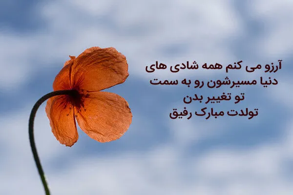 جملات خاص تبریک تولد دوست
