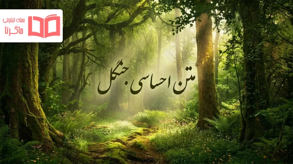 متن احساسی جنگل