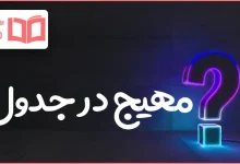 مهیج در جدول