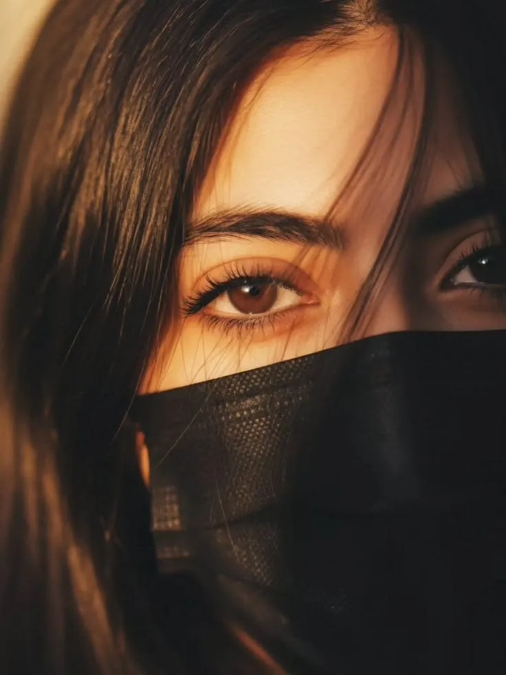 عکس پروفایل چشم و ابروی طبیعی