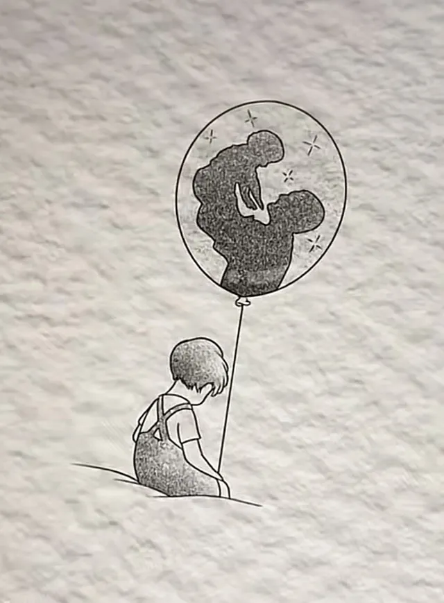 عکس پروفایل غصه پدر