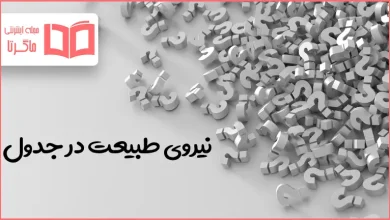 نیروی طبیعت در جدول