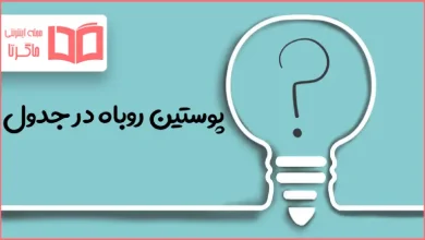 پوستین روباه در جدول