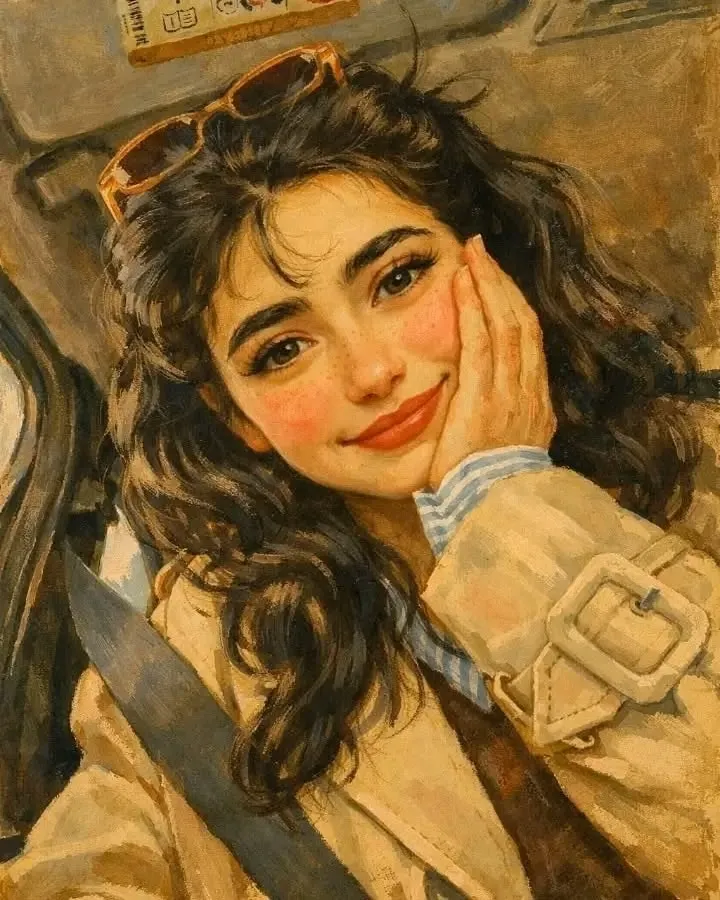 عکس پروفایل دخترانه لبخند لاکچری