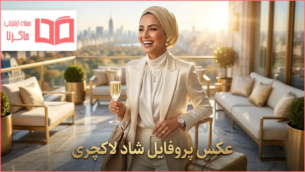 عکس پروفایل شاد لاکچری