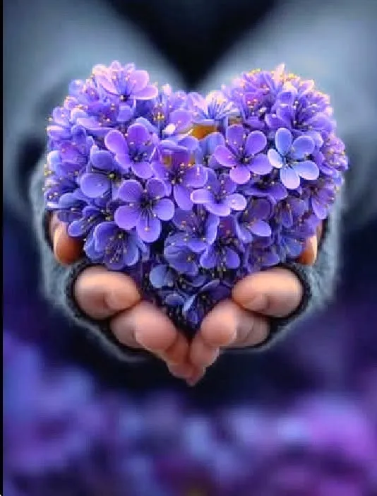 عکس پروفایل دخترانه قلب و گل