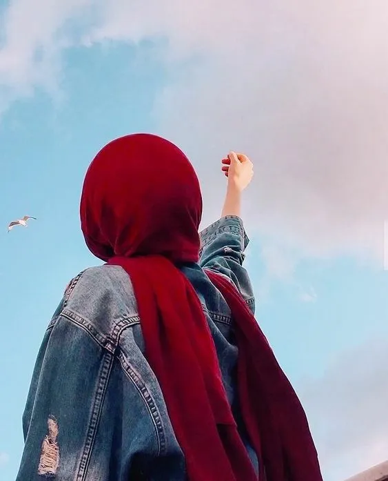 عکس پروفایل با حجاب شیک و سنگین