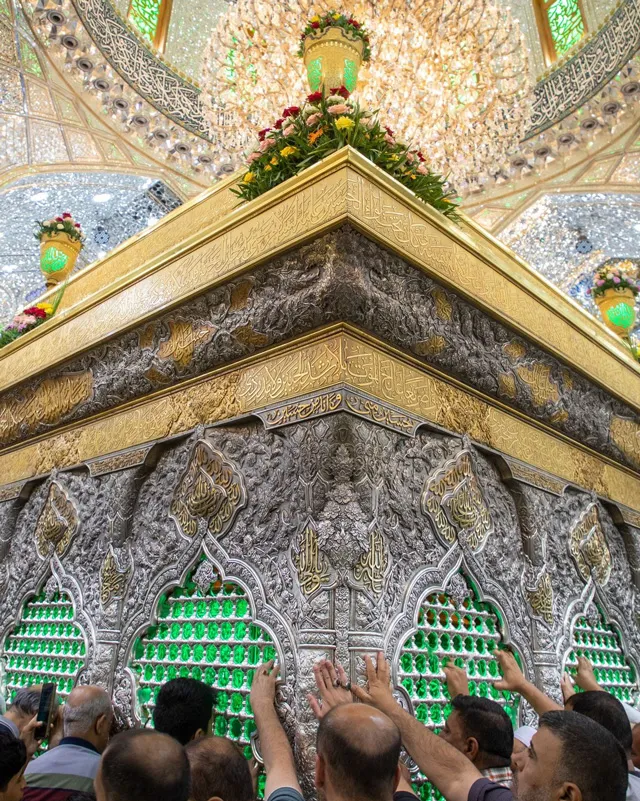 عکس معنوی ضریح امام حسین برای پروفایل