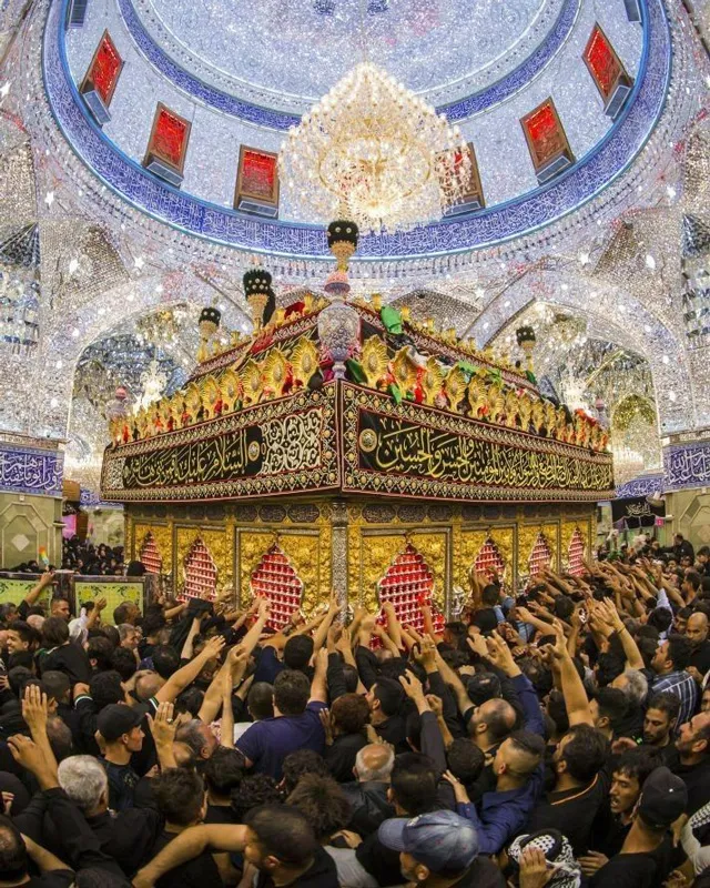 عکس پروفایل ضریح امام حسین نزدیک