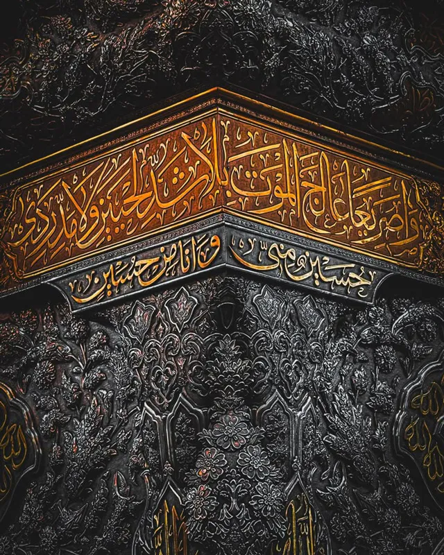 عکس پروفایل دست روی ضریح امام حسین