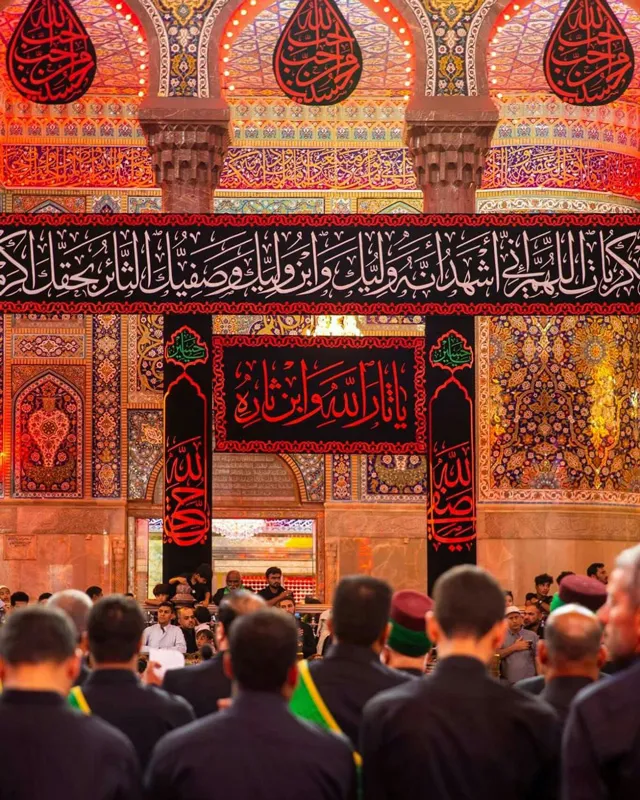 عکس ضریح امام حسین بدون نوشته