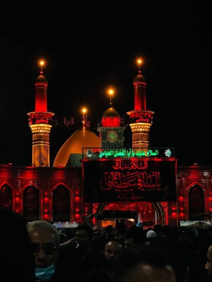 عکس پروفایل دعا در حرم امام حسین