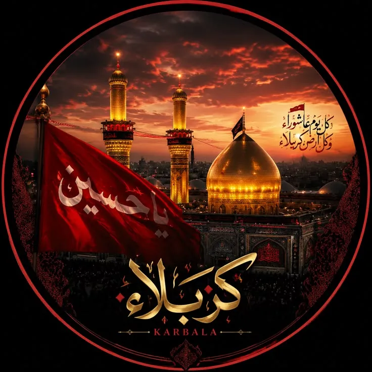 عکس پروفایل حرم امام حسین برای واتساپ