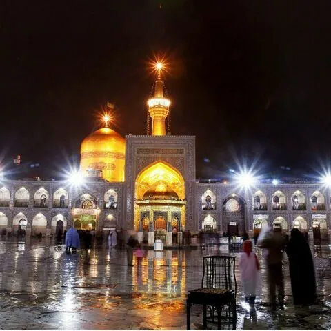 عکس پروفایل دعا در حرم امام رضا