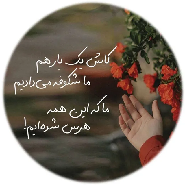 عکس پروفایل شعر در مورد زندگی زیبا
