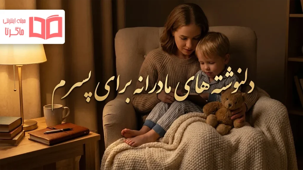 دلنوشته های مادرانه برای پسرم