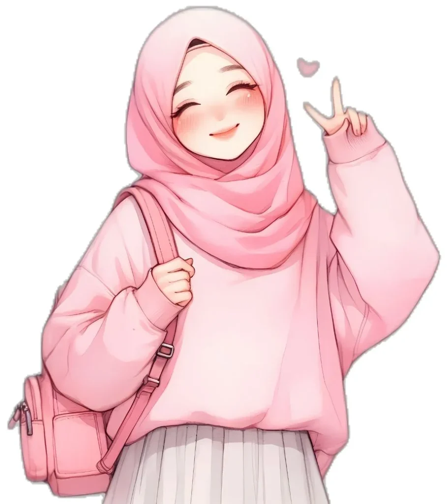 عکس دختر صورتی برای پروفایل
