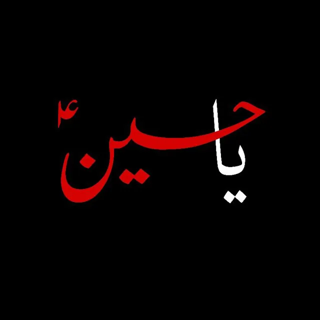 عکس پروفایل یا حسین معنوی