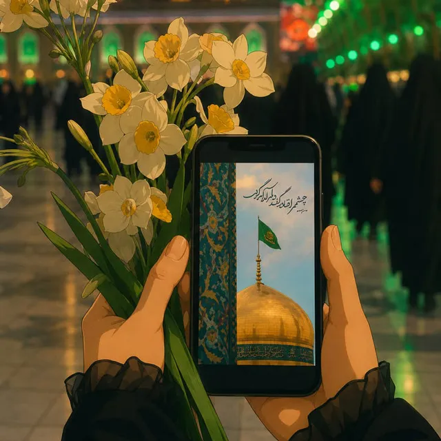 عکس پروفایل یا صاحب الزمان با متن