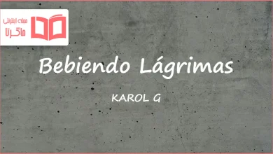 متن و ترجمه آهنگ Bebiendo Lágrimas از KAROL G