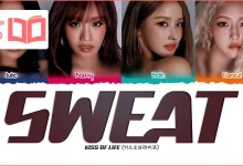 متن و ترجمه آهنگ SWEAT از KISS OF LIFE