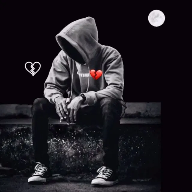 عکس پروفایل غمگین پسرانه با هودی