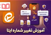 آموزش تغییر شماره ایتا