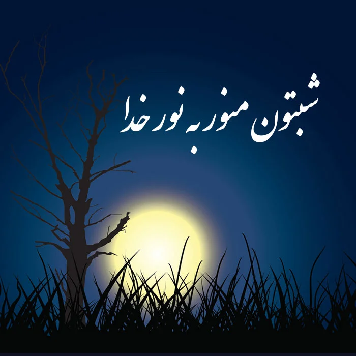 پیام زیبای شب بخیر برای عشق