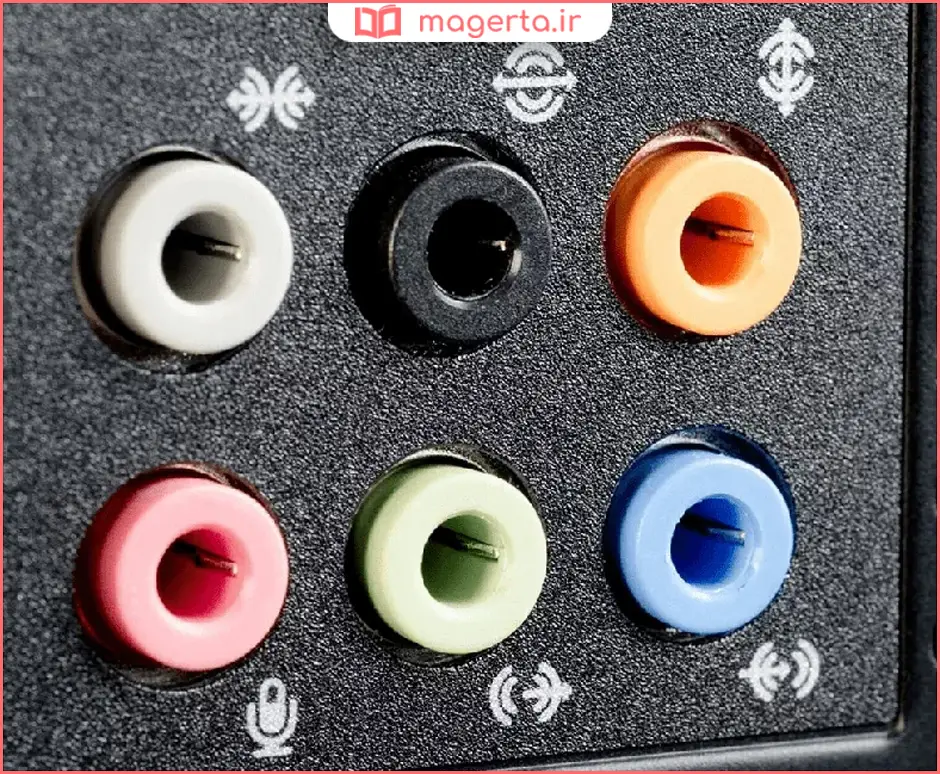 بررسی اتصالات سختافزاری میکروفون (Check Microphone Connection)
