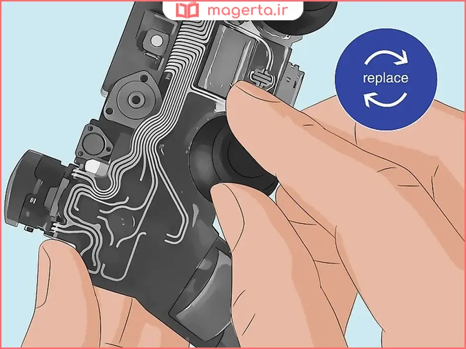 تمیزکاری پیشرفته با باز کردن دسته