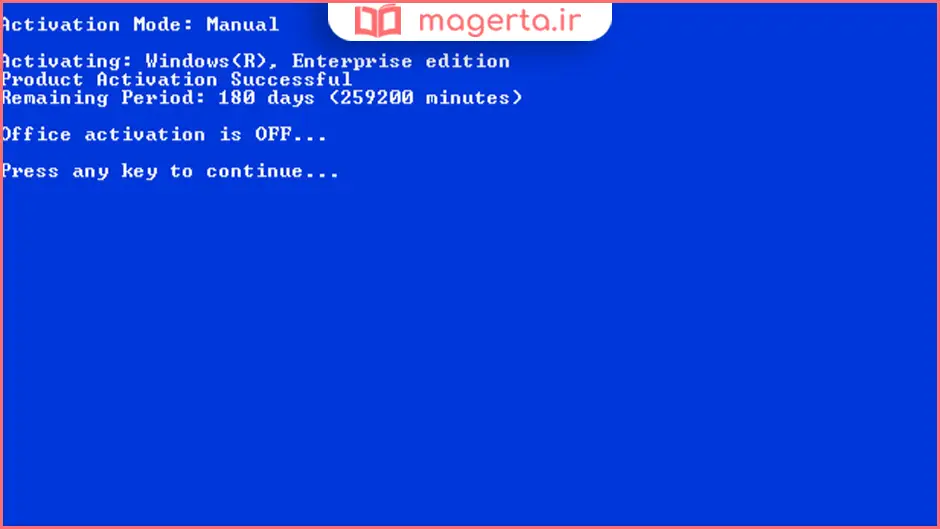فعال‌سازی با استفاده از نرم‌افزارهای Activator (کرک ویندوز)