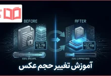 آموزش تغییر حجم عکس