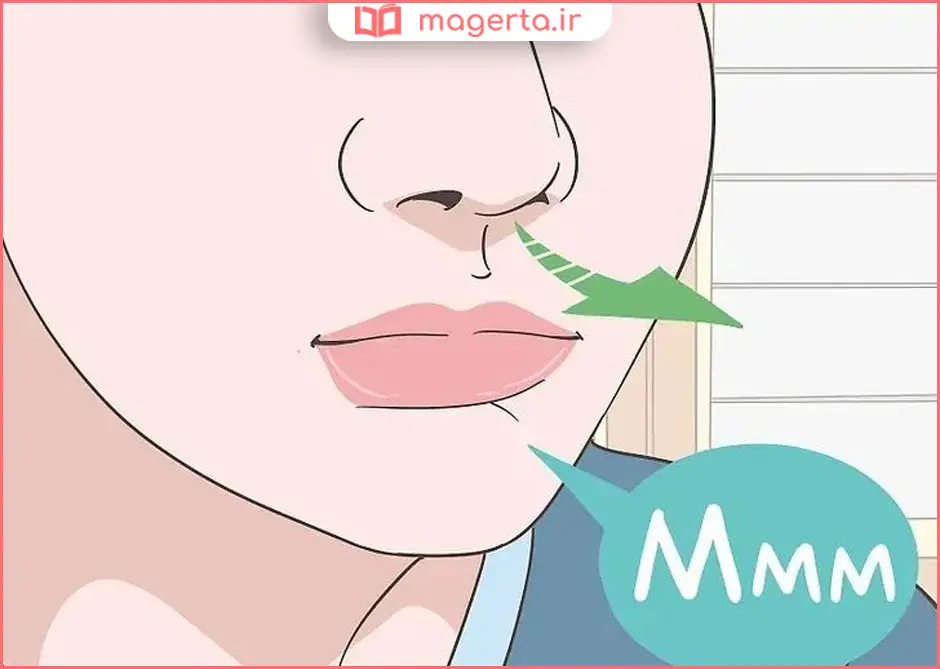 استفاده از تکنیک خمیازه برای کاهش صدای تو دماغی هنگام صحبت