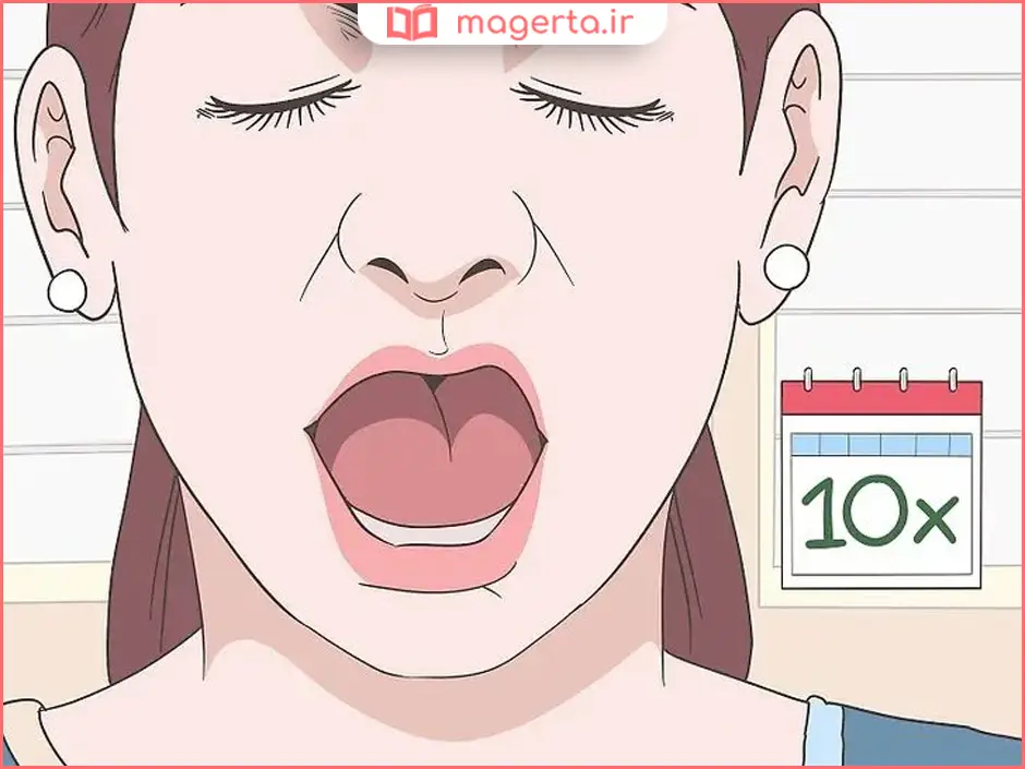 استفاده از تکنیک خمیازه برای کاهش صدای تو دماغی هنگام صحبت