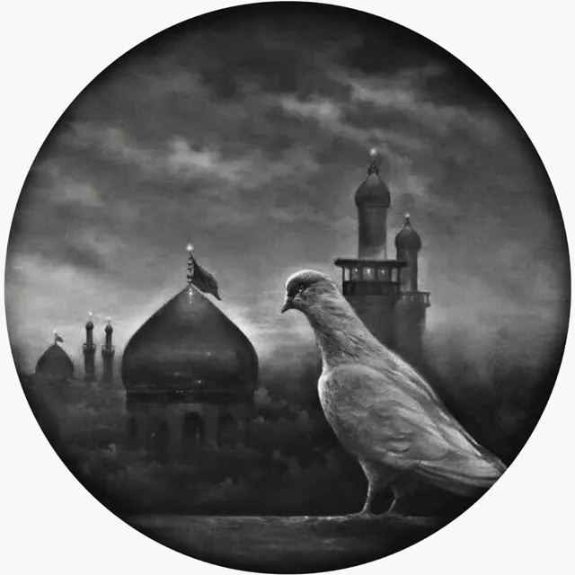 عکس پروفایل حضرت علی هنری