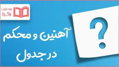 آهنین و محکم در جدول